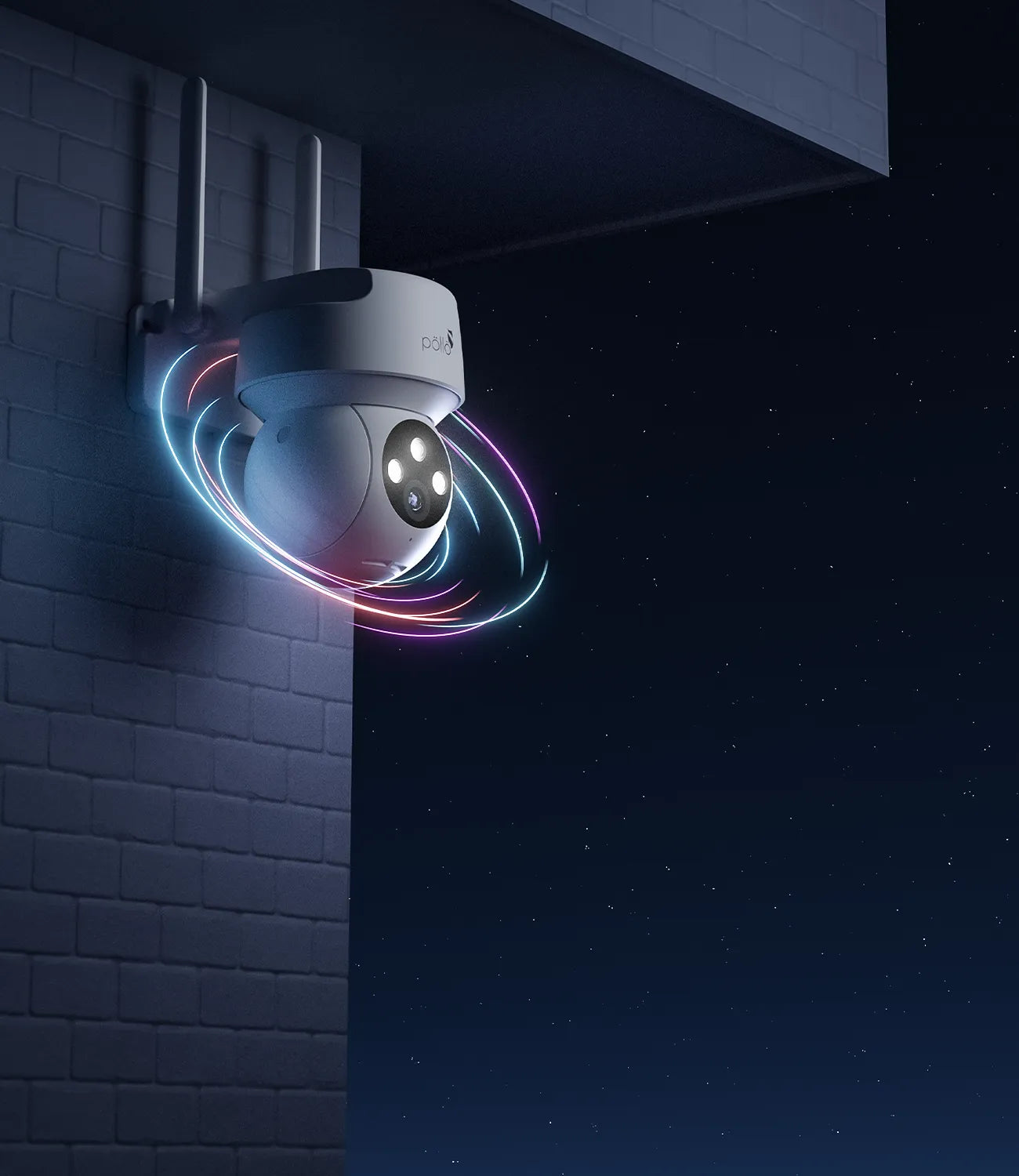 Guardian Apex 360° - 3MP Smart WiFi Outdoor PT Camera