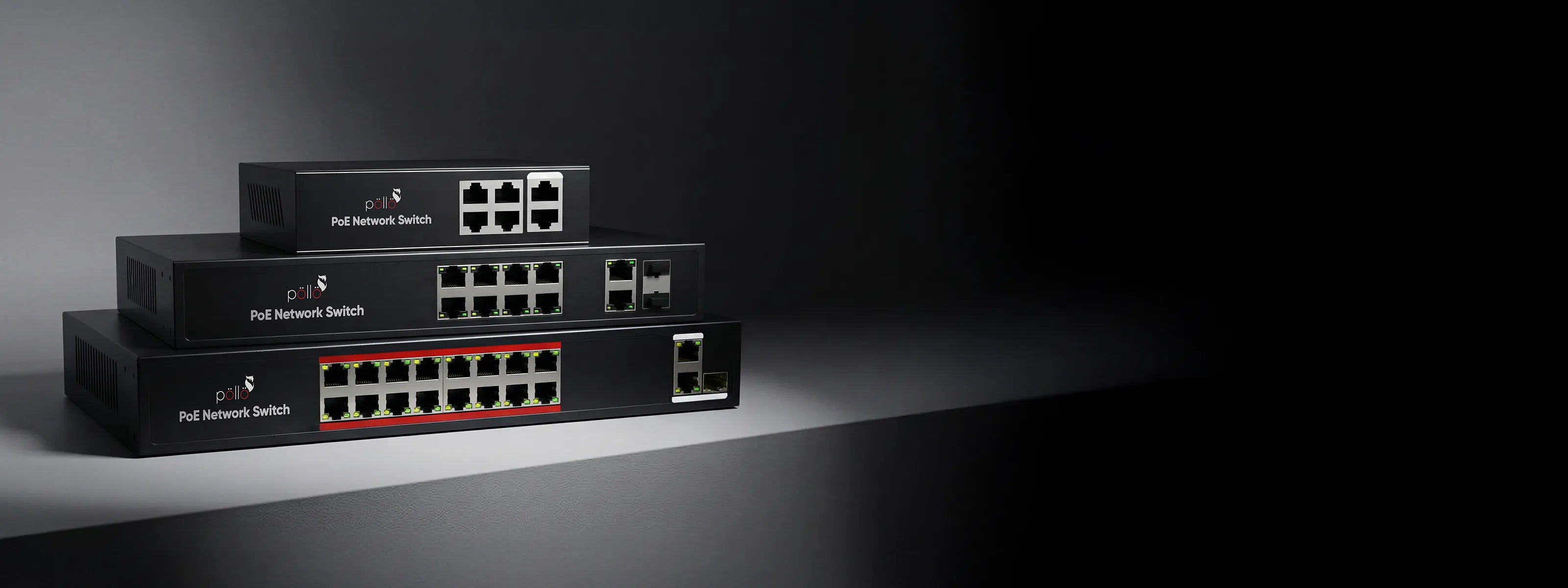 10-Port Megabit PoE Network Switch with Gigabit Uplink